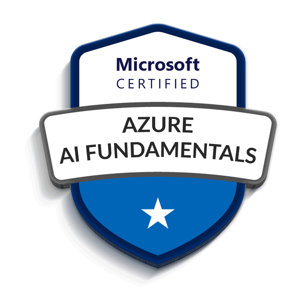 Certification Azure AI Fundamentals AI900